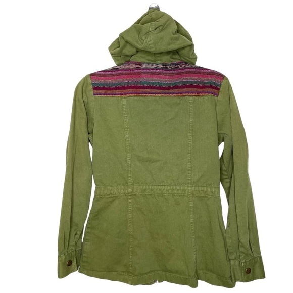 Jen’s Pirate Booty for Free People Green Parka Utility Jacket - Picture 9 of 16